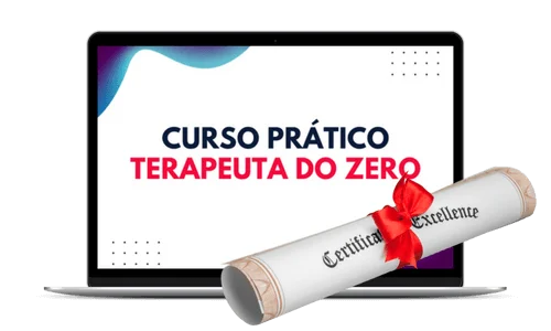 Computador com curso em tela