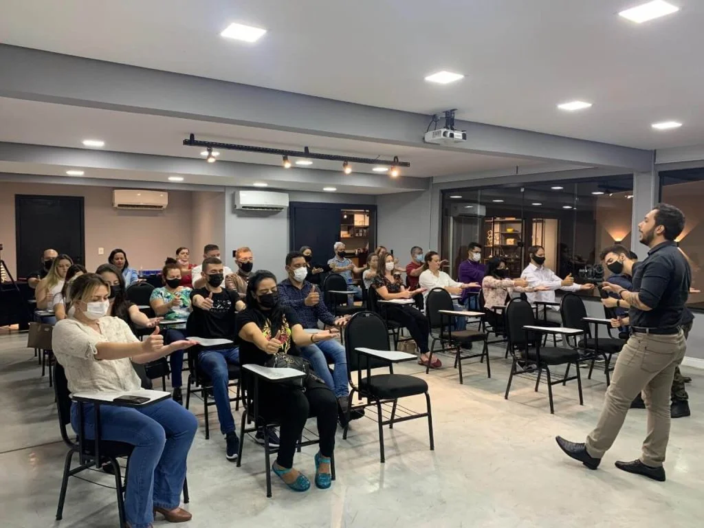 Foto de seções presenciais